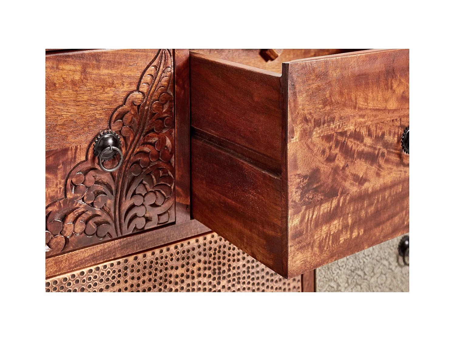 Mahar Cassettiera 8 Cassetti MarroneMulti