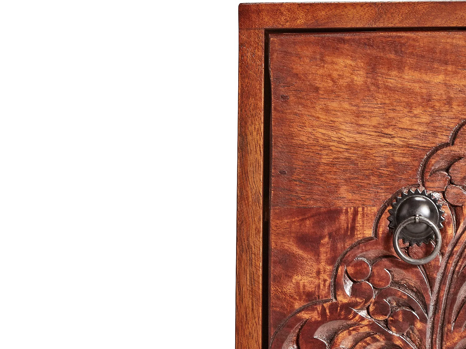 Mahar Commode 8 Tiroirs MarronMulti