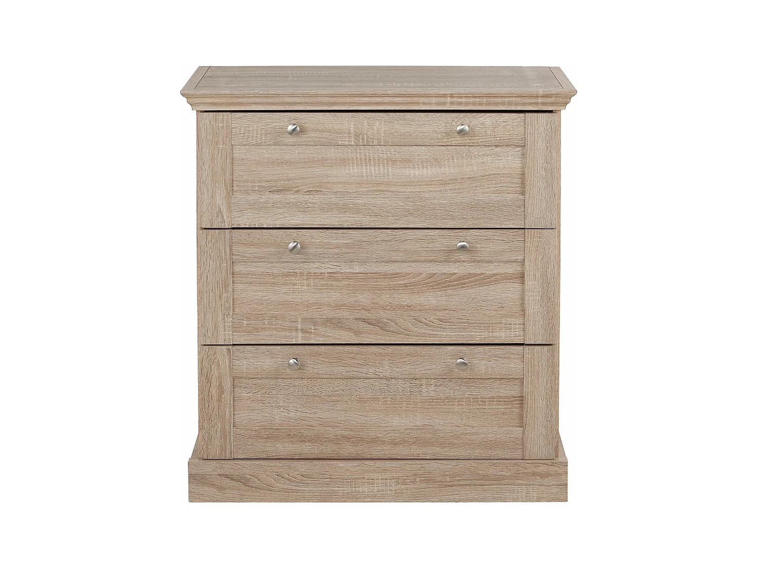 Binz-Commode 3 Laden Eiken 3 Deuren