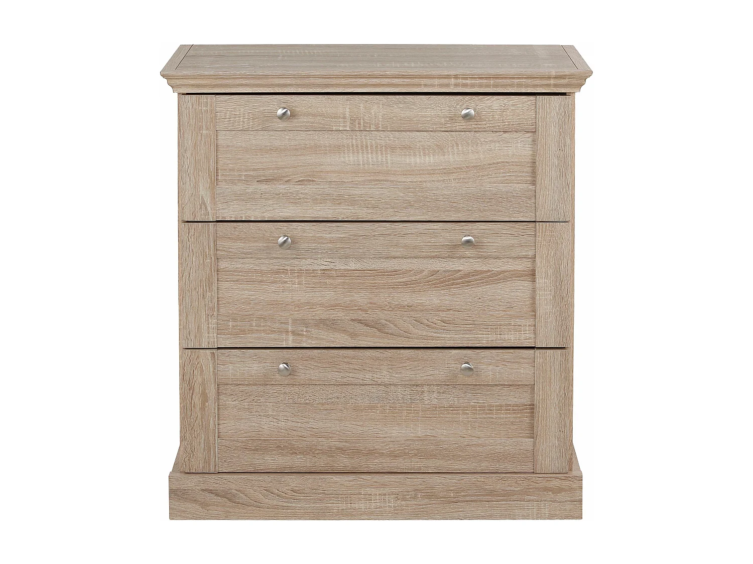Binz | Chest 3 Drawers Oak 3 Doors
