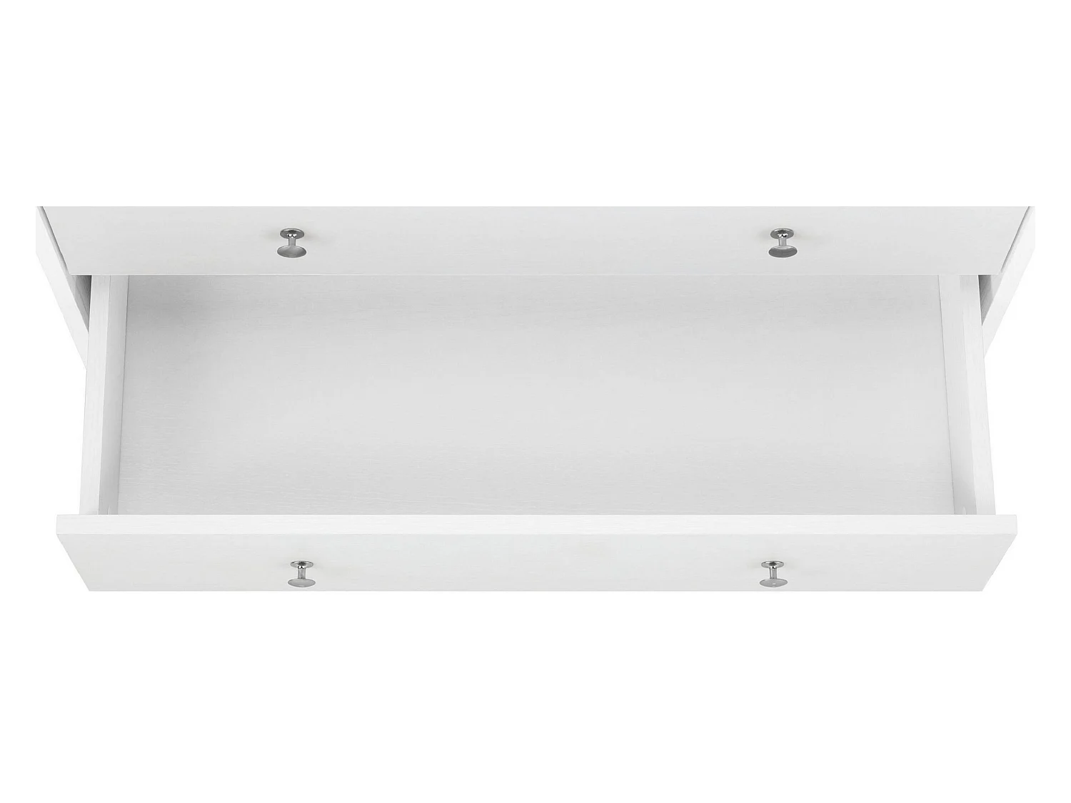 Heide-Commode met 4 laden in spaanplaat wit