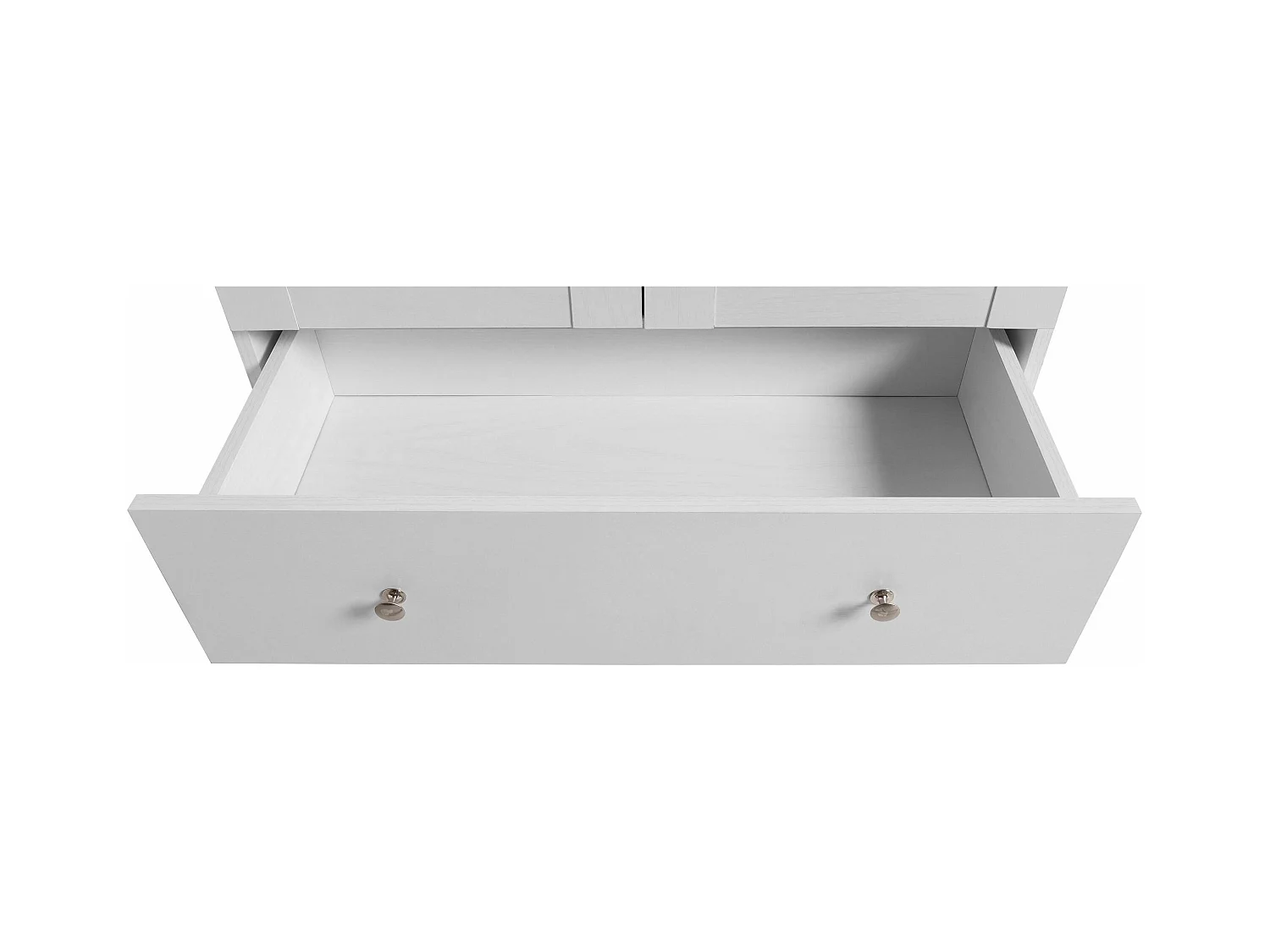 Heide-Commode met 4 laden in spaanplaat wit