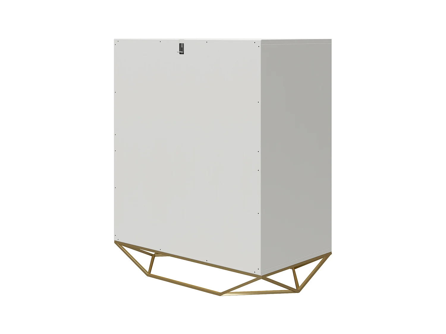 Blair-Dressoir met 3 laden in wit