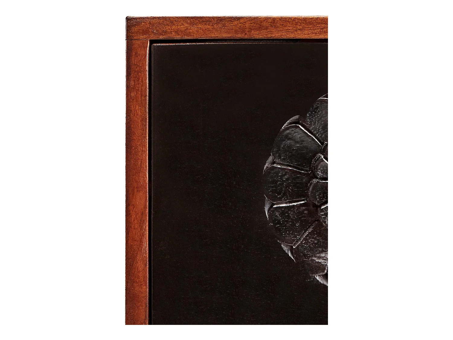 Mahar | Cassettiera 4 Cassetti Marrone Multi