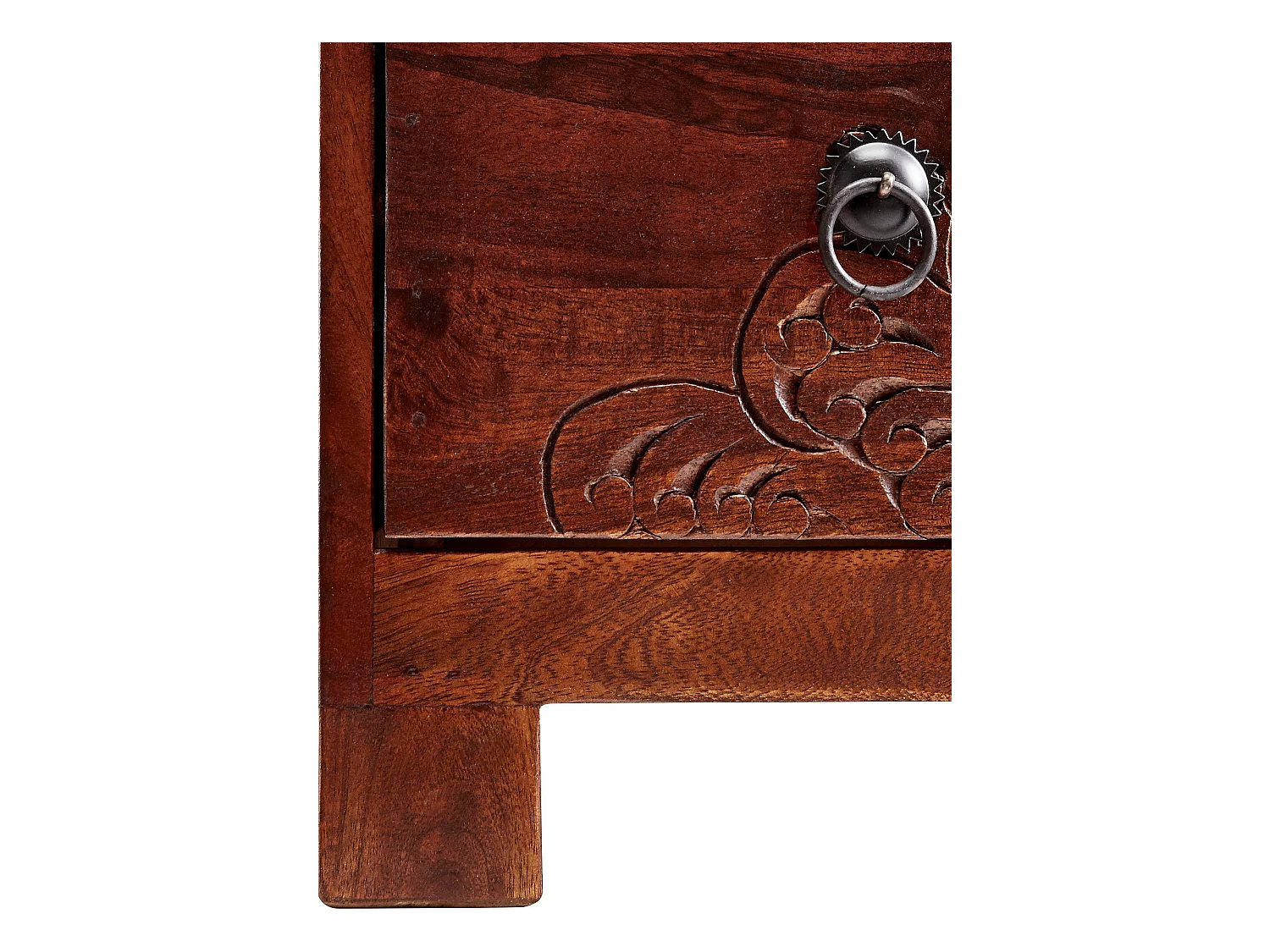 Mahar | Cassettiera 4 Cassetti Marrone Multi