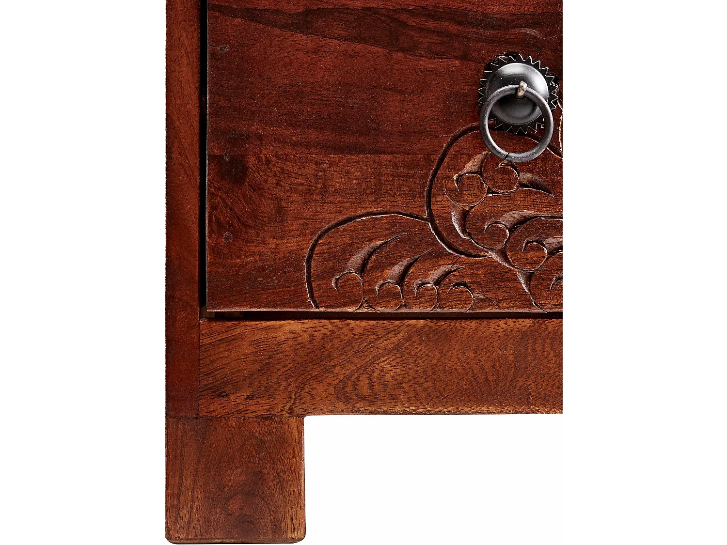 Mahar | Commode 4 Tiroirs Marron Multi