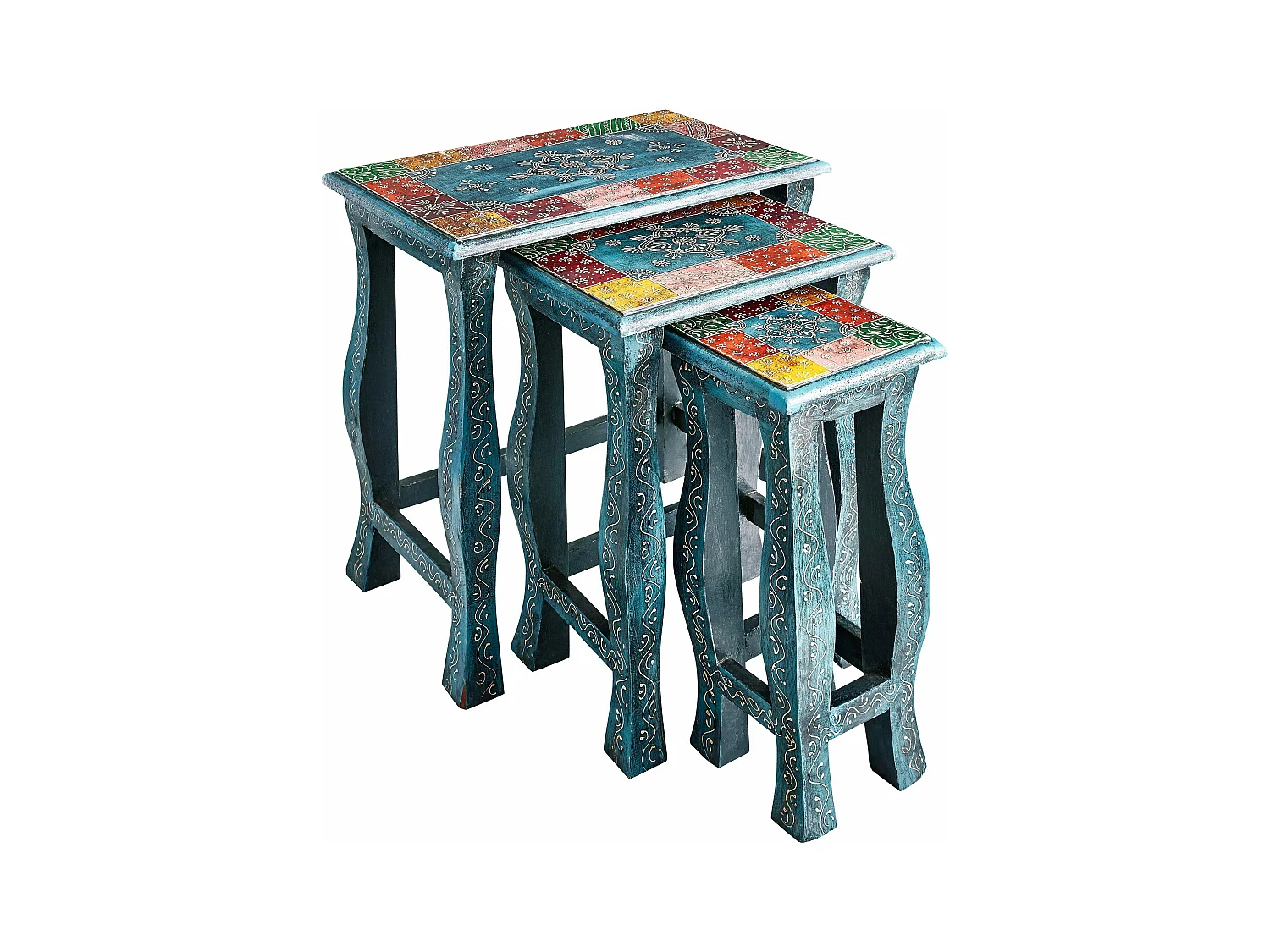 Vivek Sidetable 3pk Mix