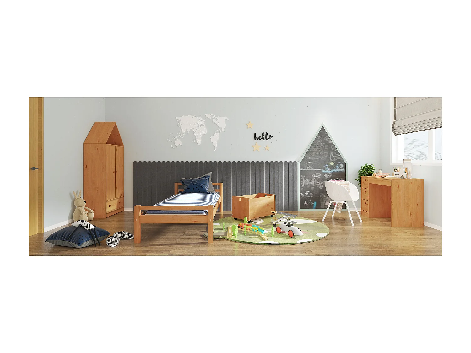 Alpi|Wardrope 2 portes 1 tiroir