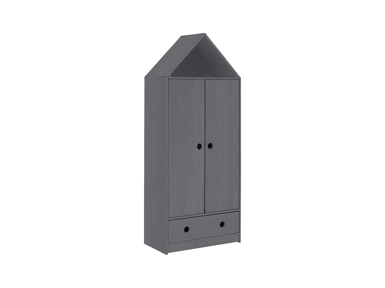 Alpi Wardrope 2 Ante 1 Cassetto Grigio