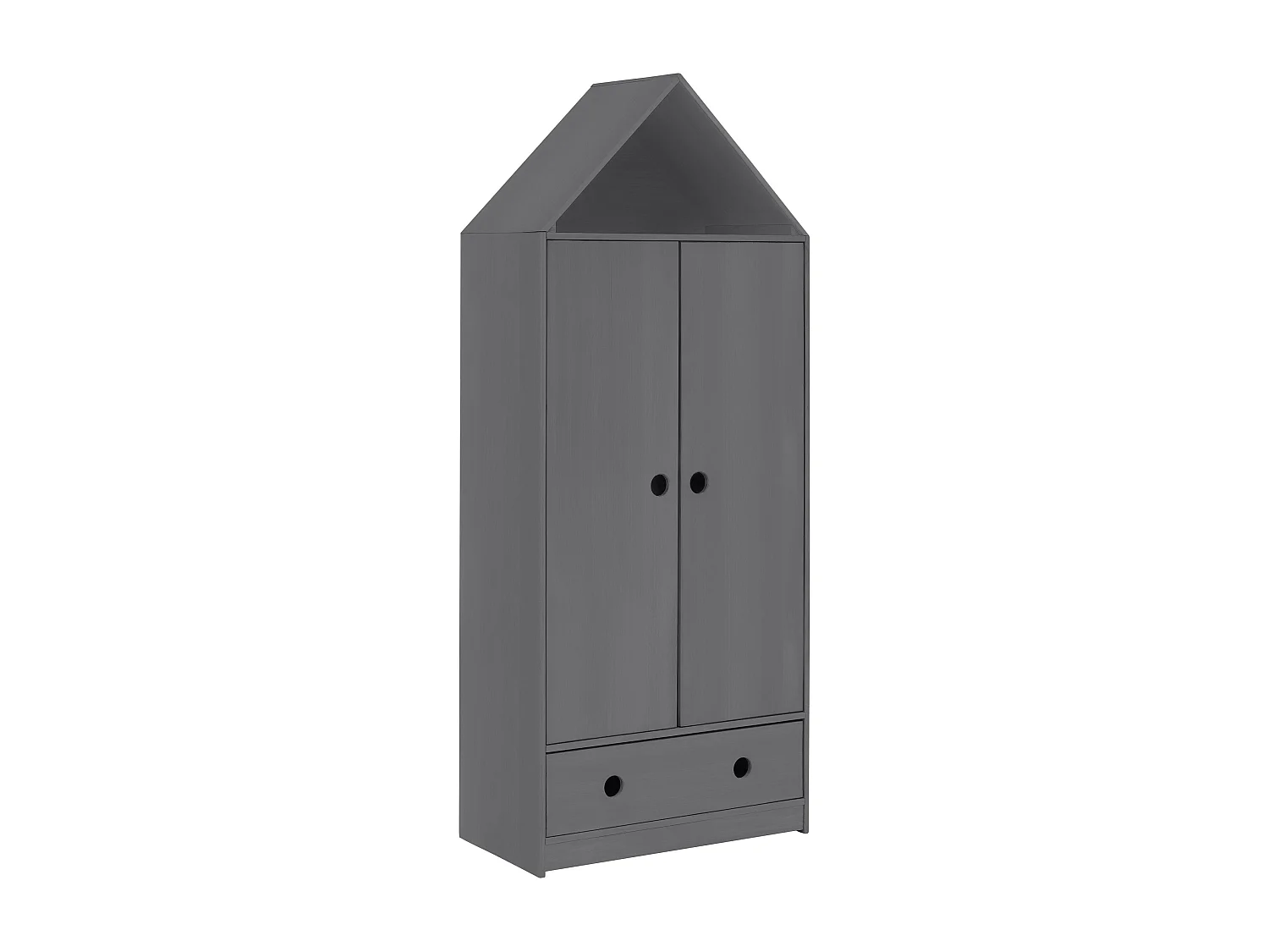 Alpi Wardrope 2 Ante 1 Cassetto Grigio