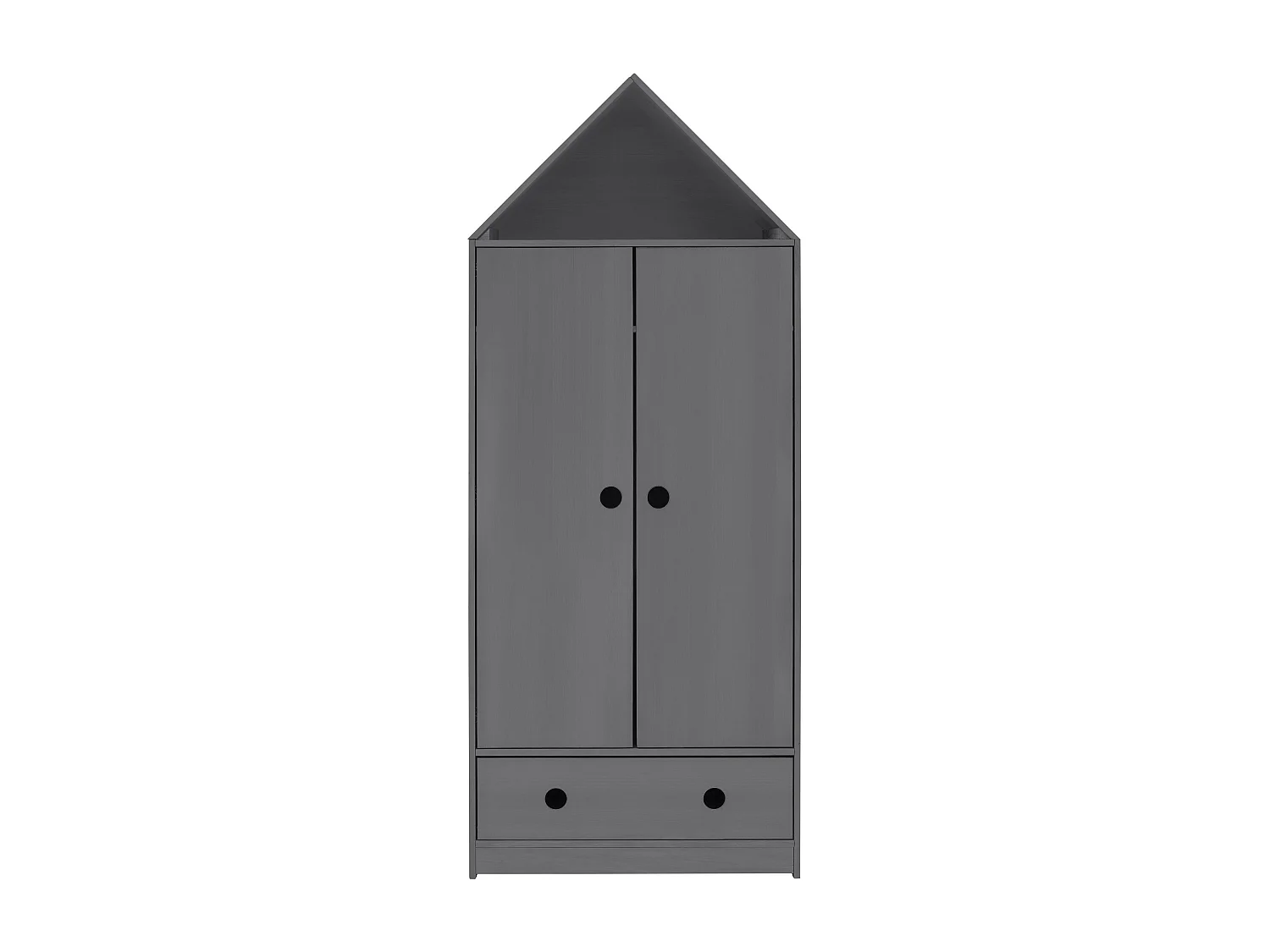 Alpi Wardrope 2 Ante 1 Cassetto Grigio