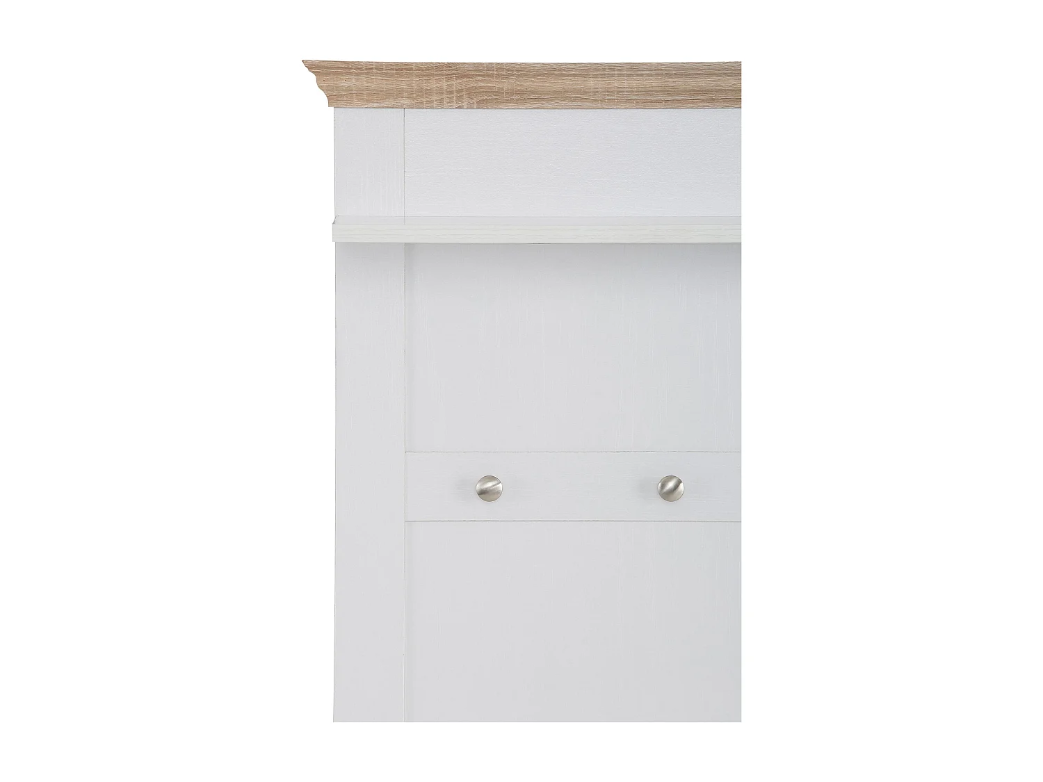 Binz|Panneau en effet bois blanc