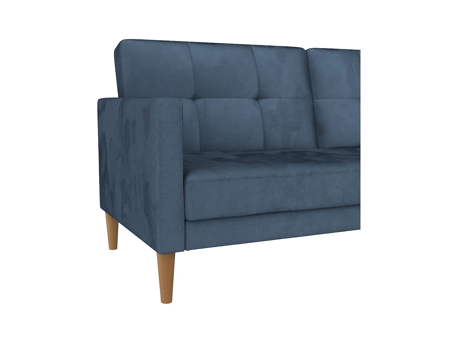 Lilly 3-zits slaapbank Blauw