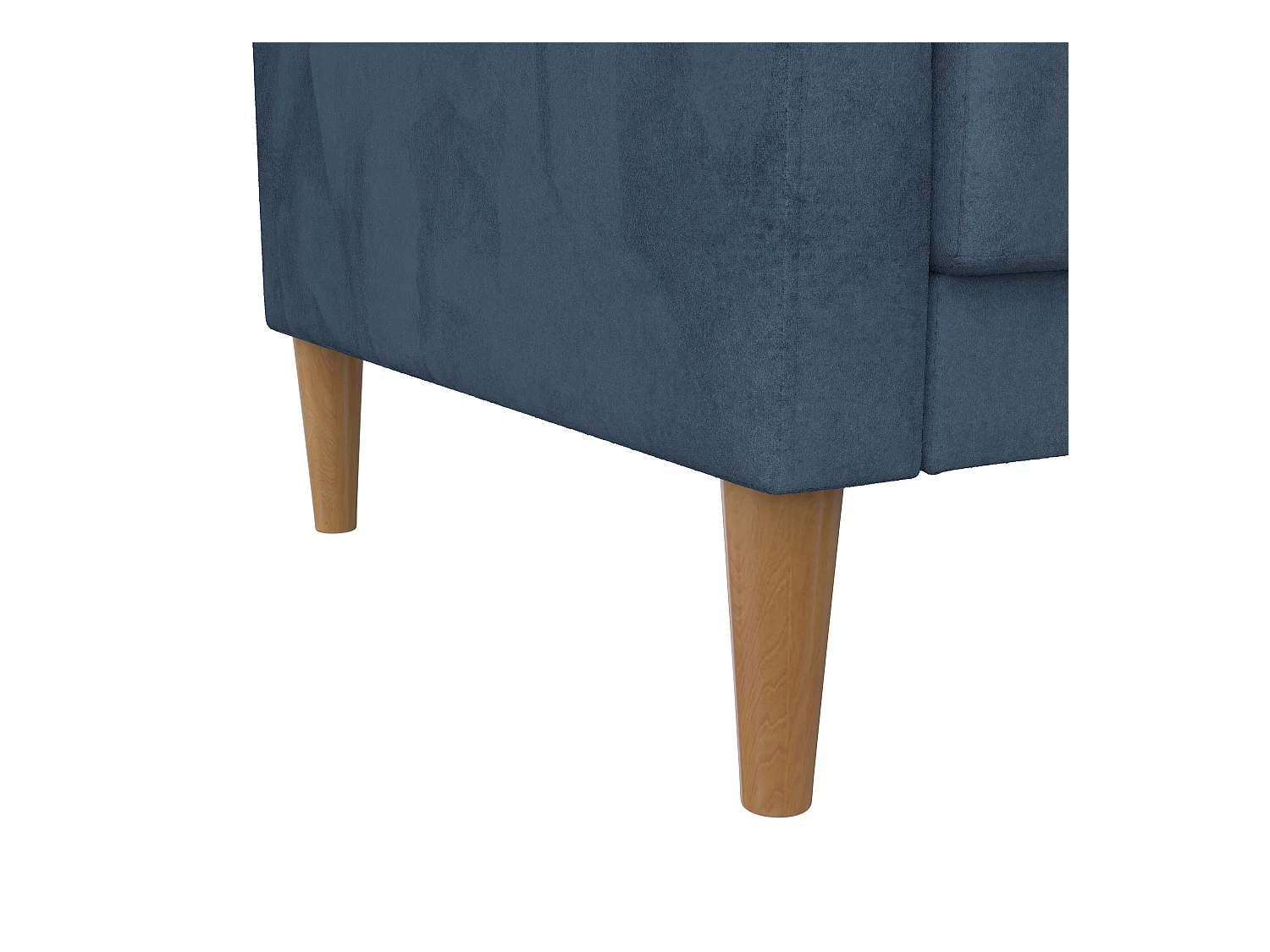 Lilly 3-zits slaapbank Blauw