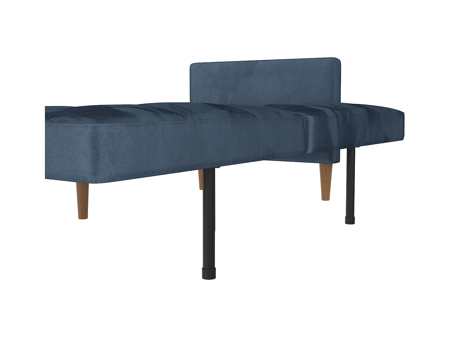 Lilly 3-zits slaapbank Blauw