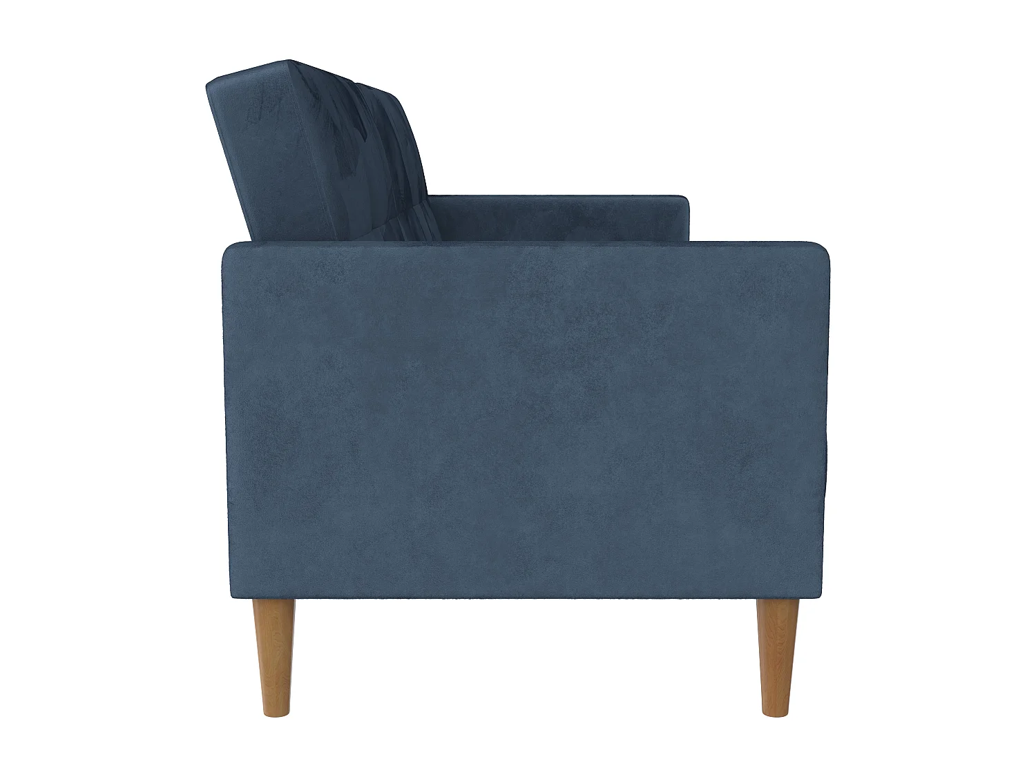 Lilly|Canapé-lit 3 places en velours bleu