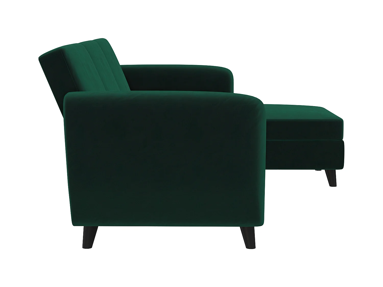 Perry sectionele slaapbank donkergroen