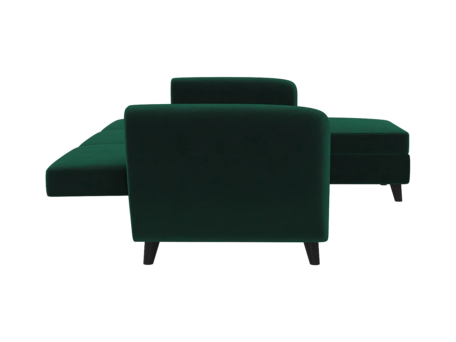 Perry sectionele slaapbank donkergroen