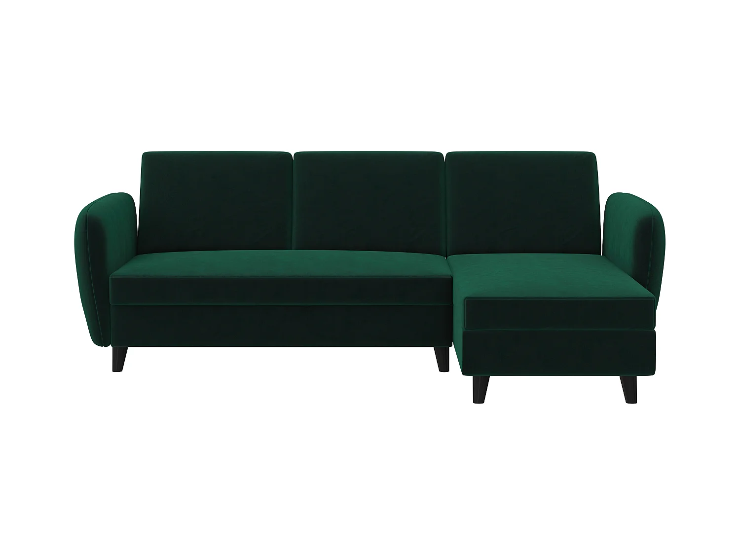 Perry sectionele slaapbank donkergroen