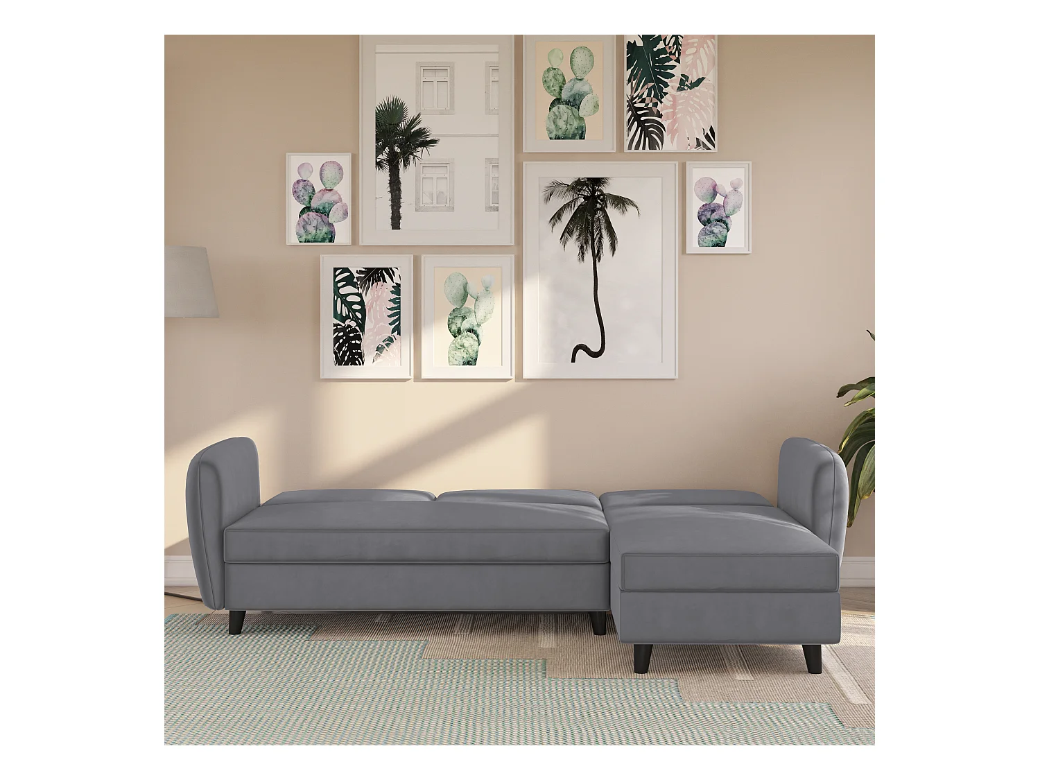 Perry sectionele slaapbank