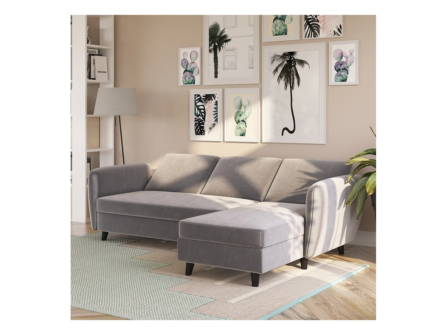 Perry sectionele slaapbank