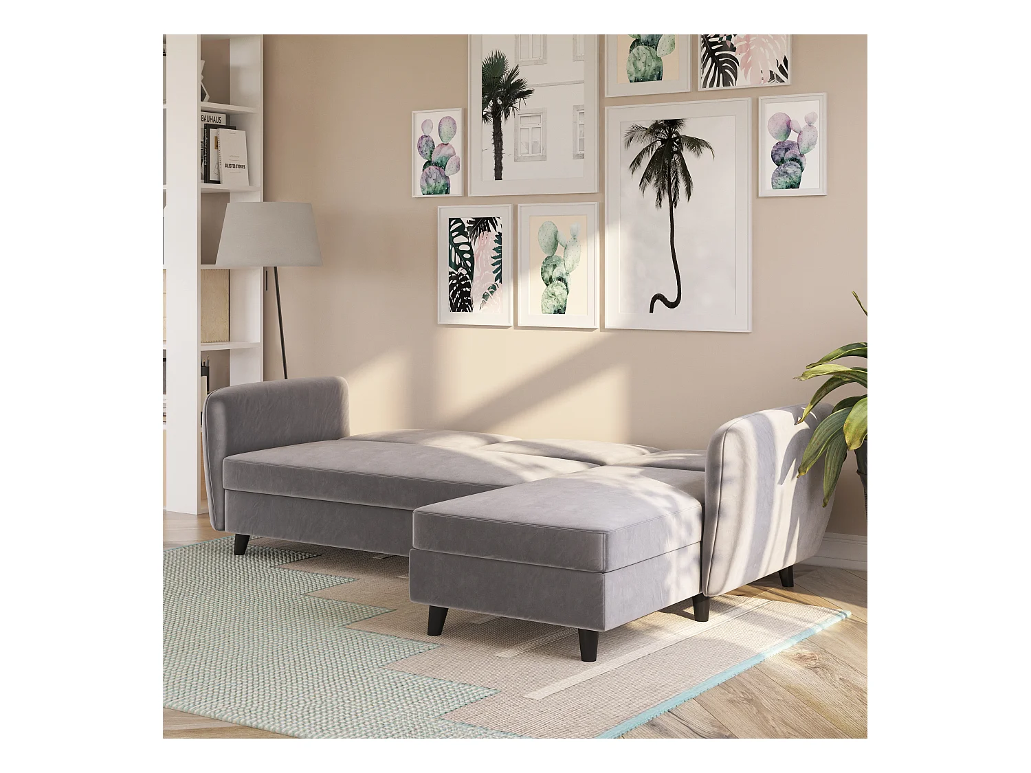 Perry sectionele slaapbank