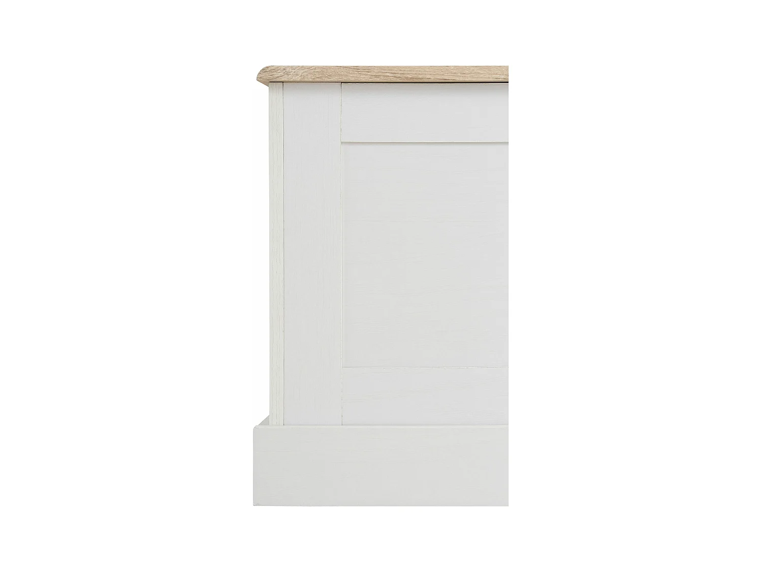 Binz | Coffre avec espace de rangement en chêne blanc