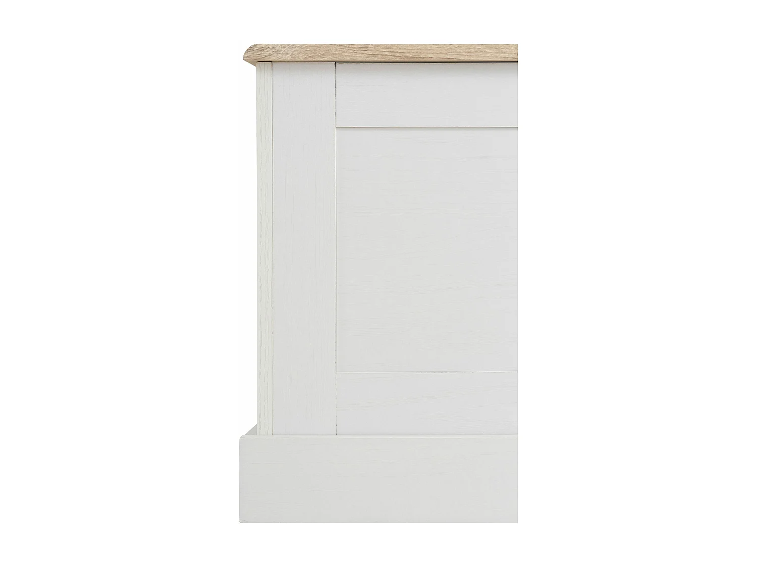 Binz | Coffre avec espace de rangement en chêne blanc