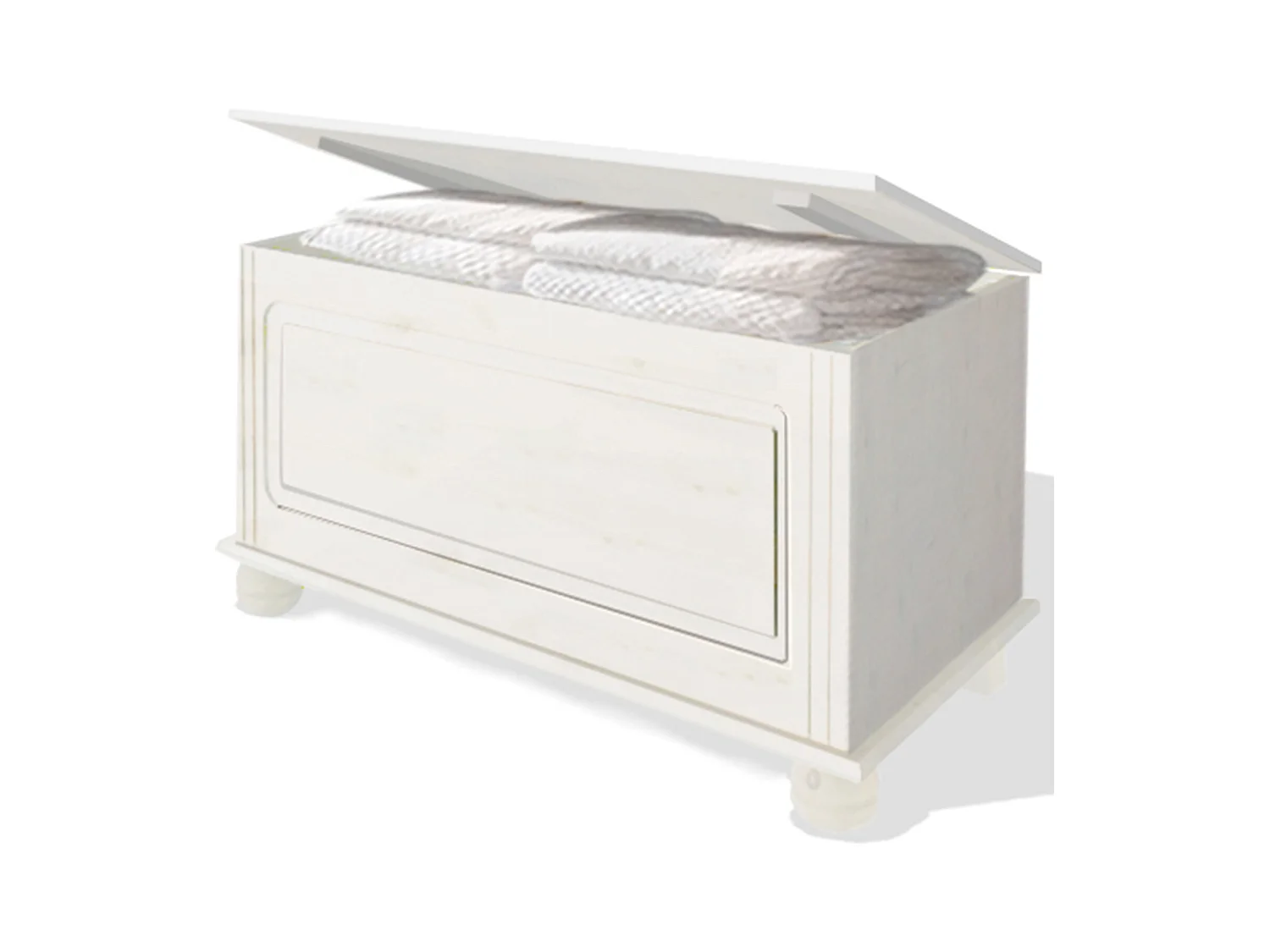 Finca-Boomstam wit/lak