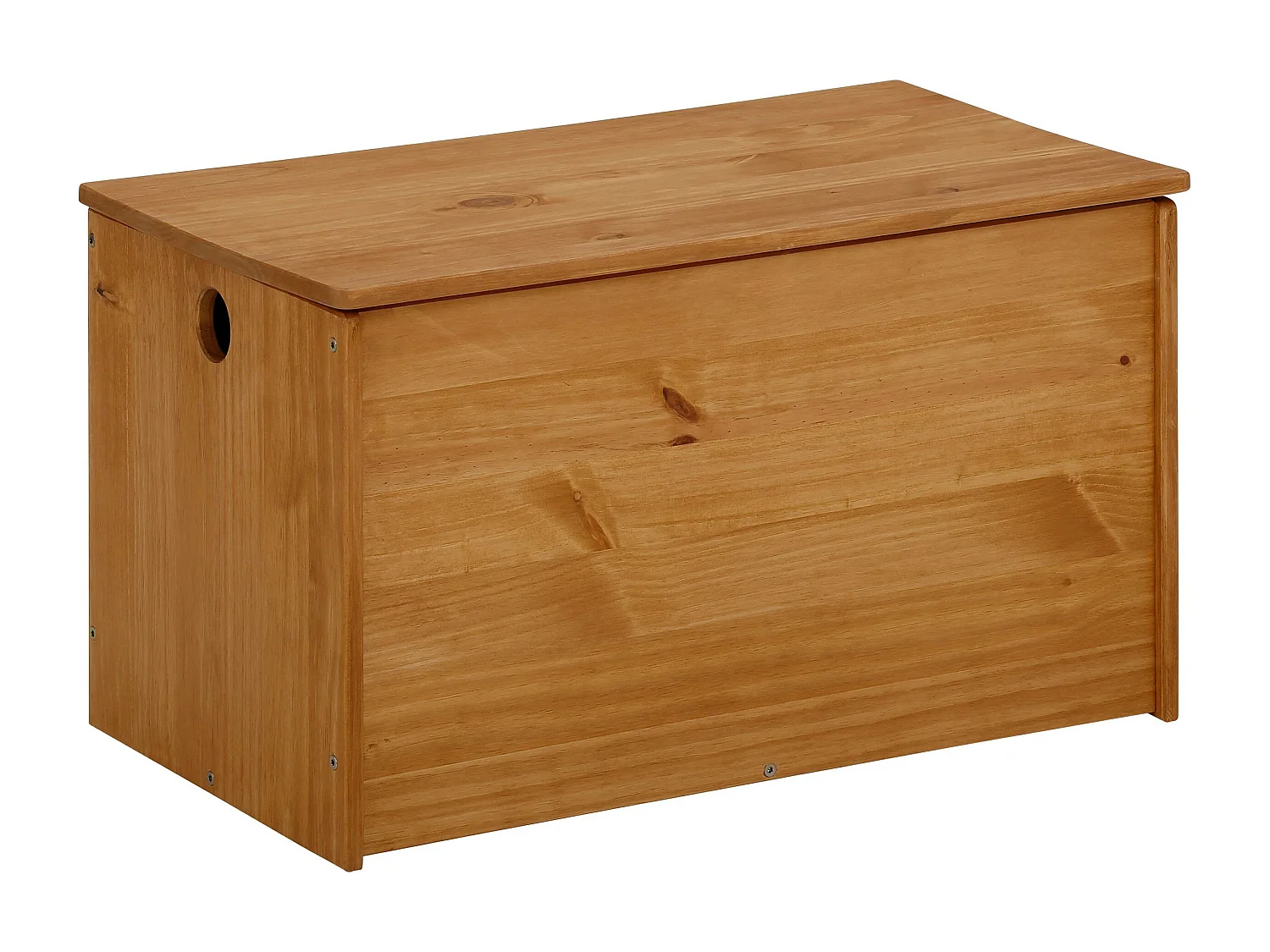 Alpi | Malle en bois de pin avec espace de rangement