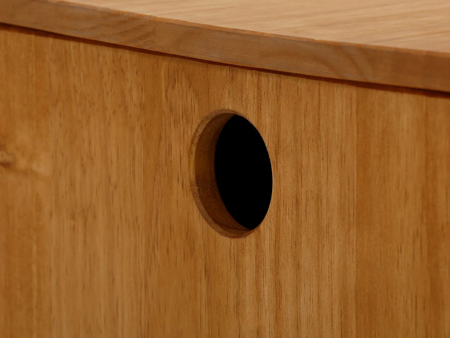 Alpi | Malle en bois de pin avec espace de rangement