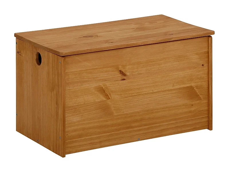 Alpi | Malle en bois de pin avec espace de rangement