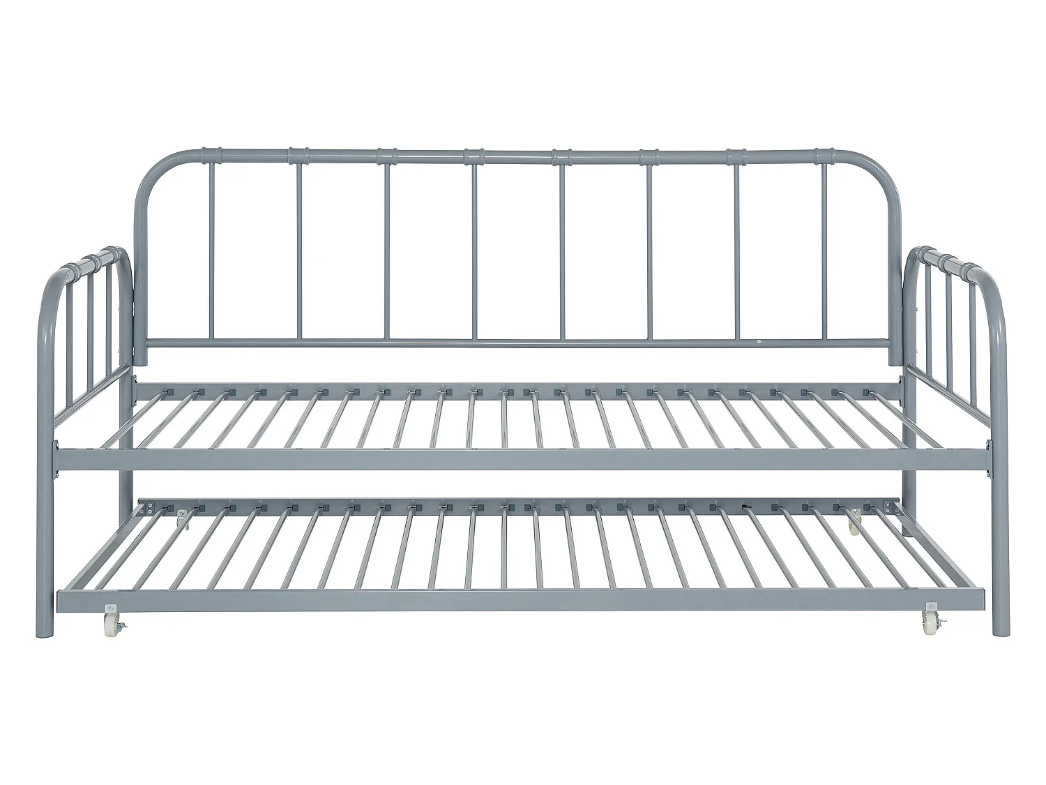 Divano letto Aaron in metallo grigio