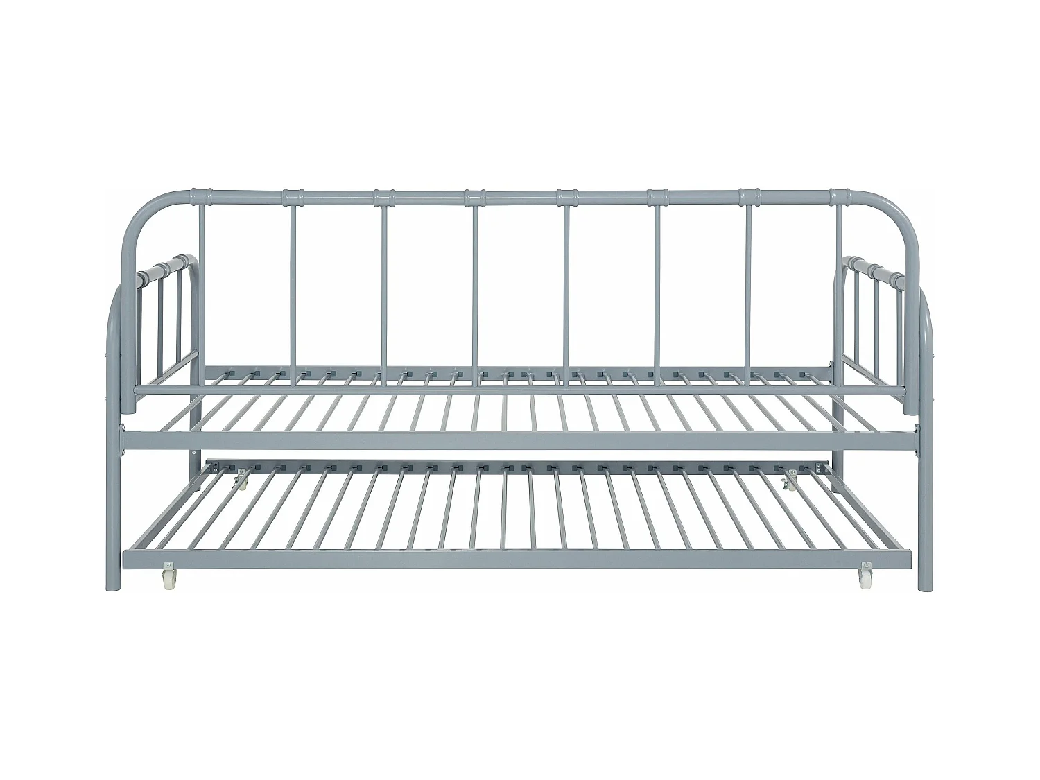 Divano letto Aaron in metallo grigio