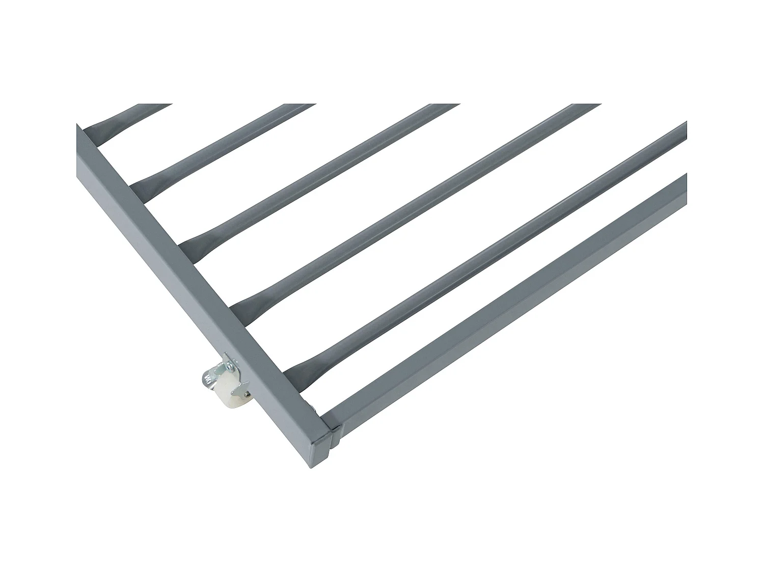 Divano letto Aaron in metallo grigio