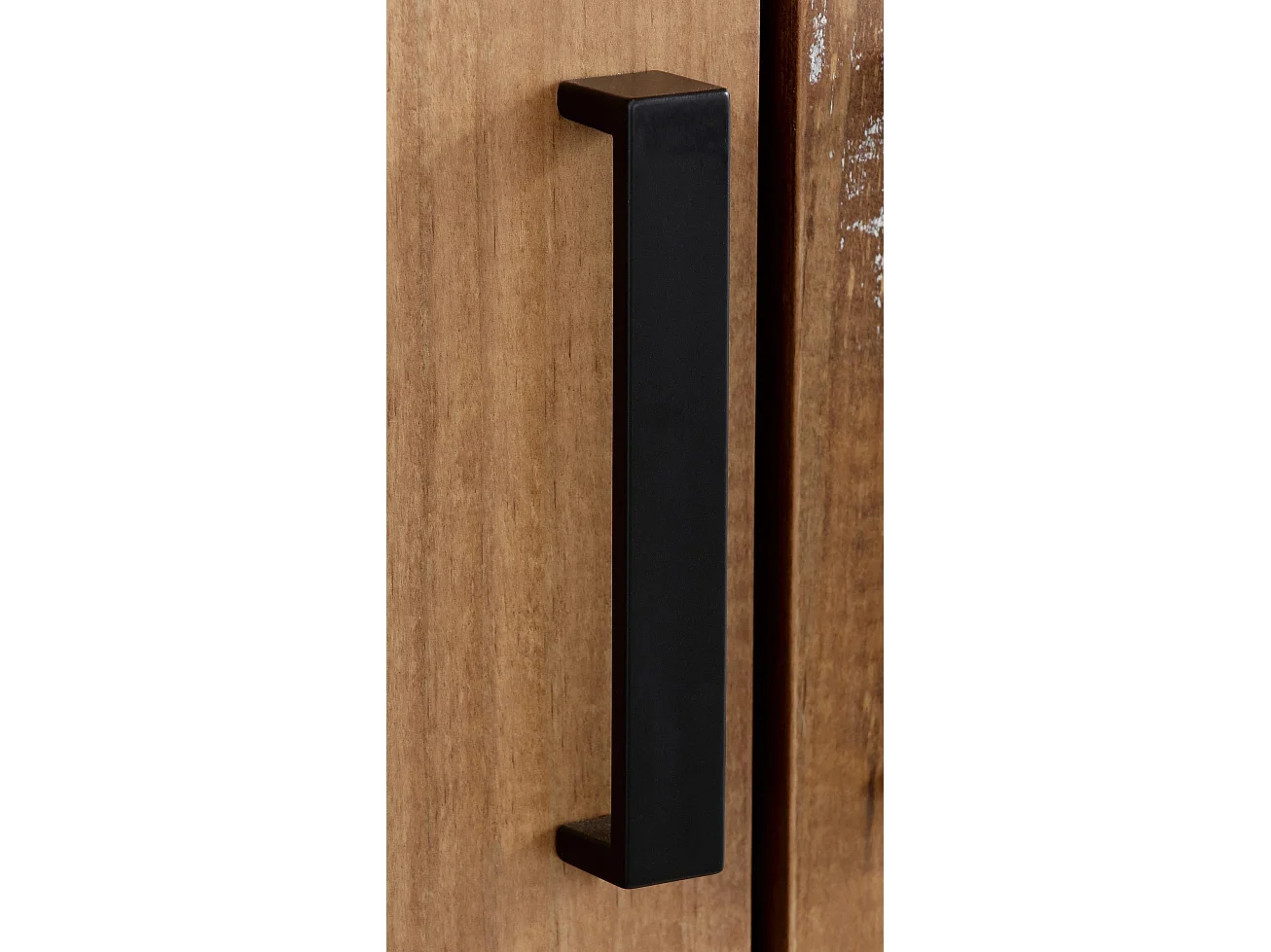 Santo-Garderobekast met 1 spiegeldeur 1 deur in bruin/zwart