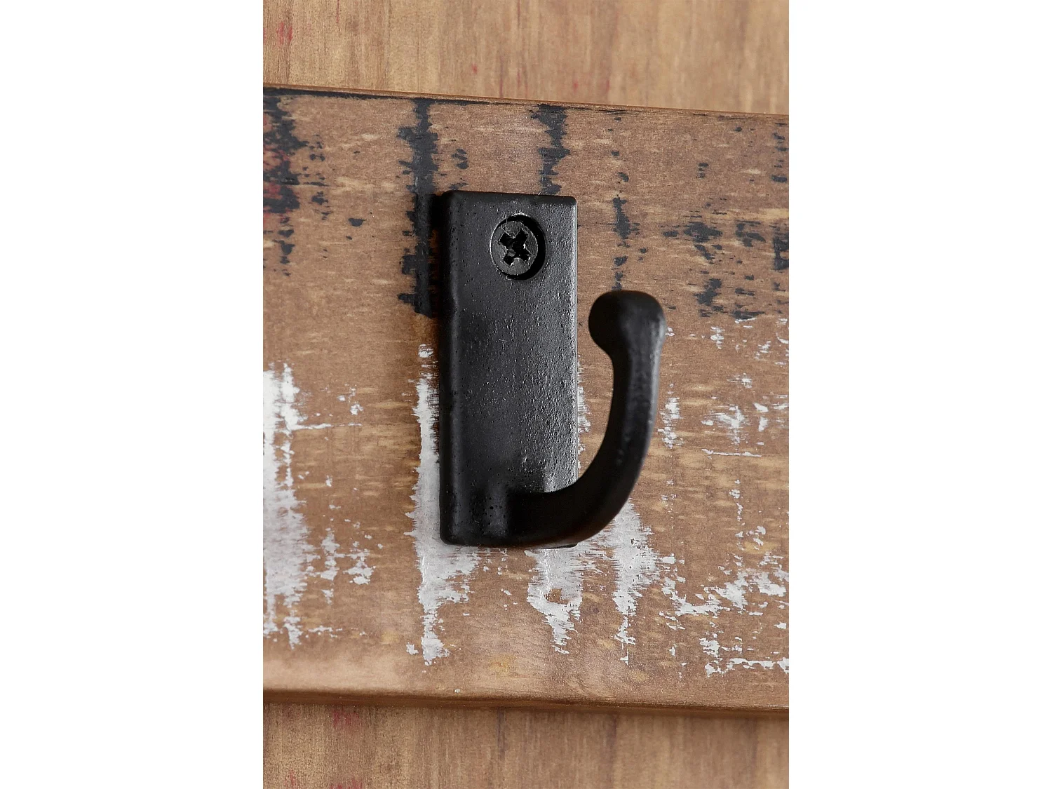 Santo-Garderobekast met 1 spiegeldeur 1 deur in bruin/zwart