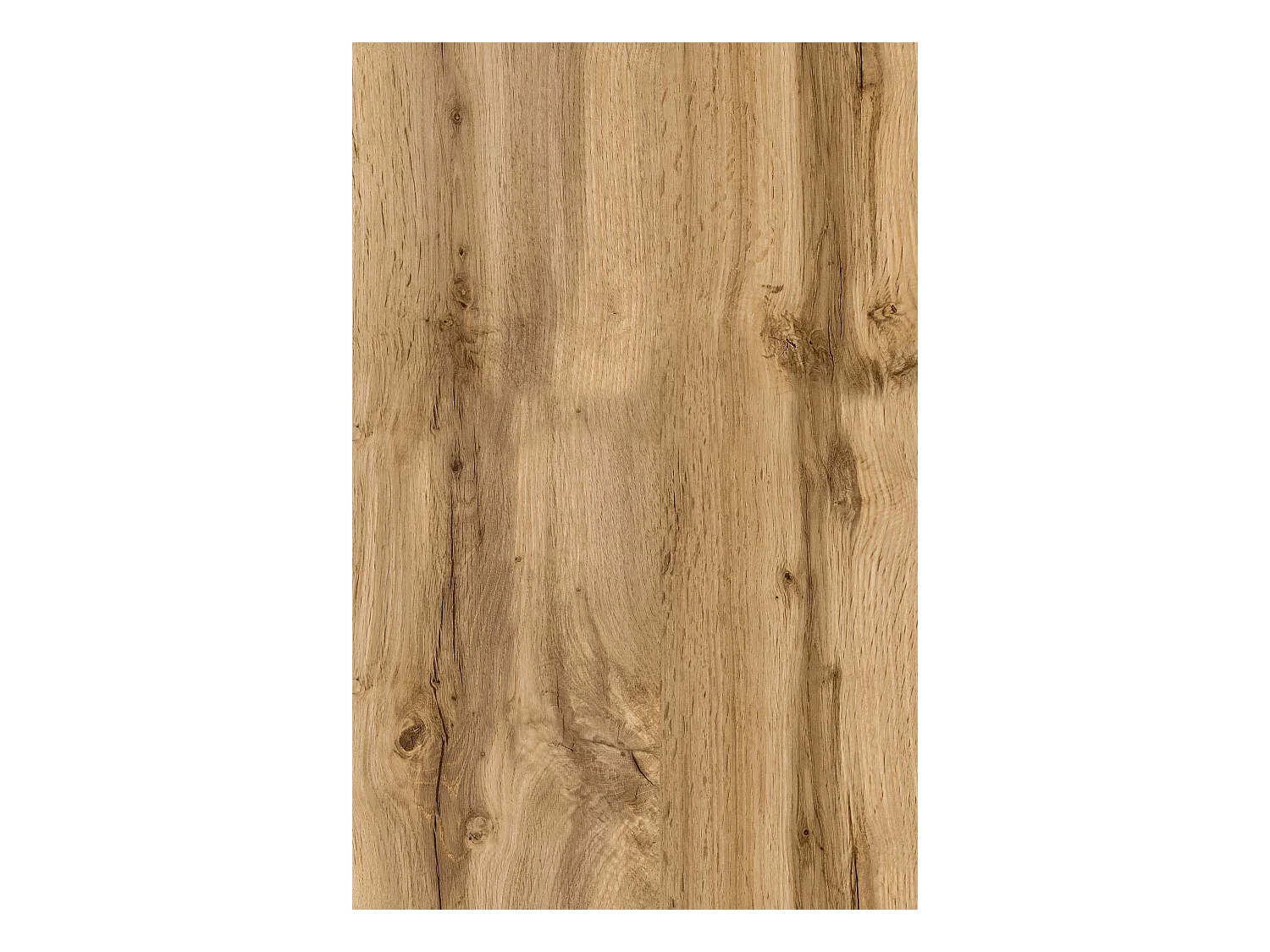 MINIO go for it, Meuble de salle de bain ALBECK en couleur chêne wotan / blanc brillant