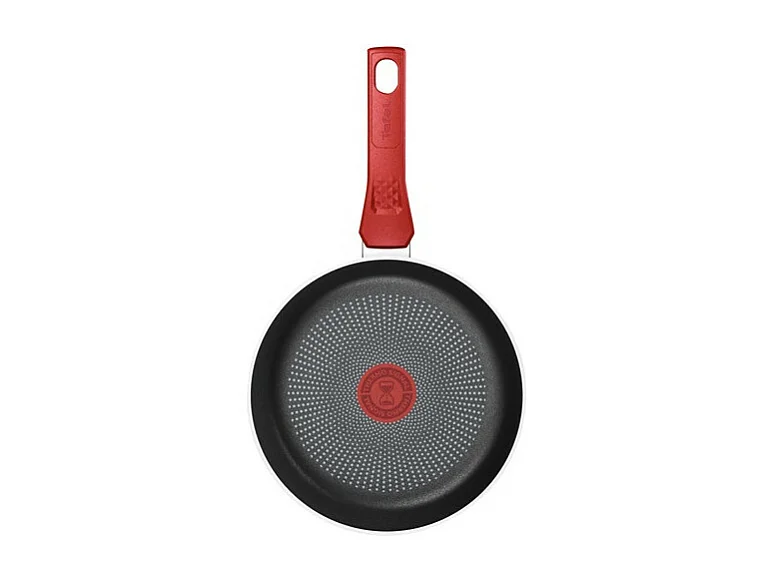Rode Tefal Daily Expert Pan 20cm - Antiaanbaklaag Titanium 2x - Thermo-Signal™ Technologie - Inductie - Gemaakt in Frankrijk