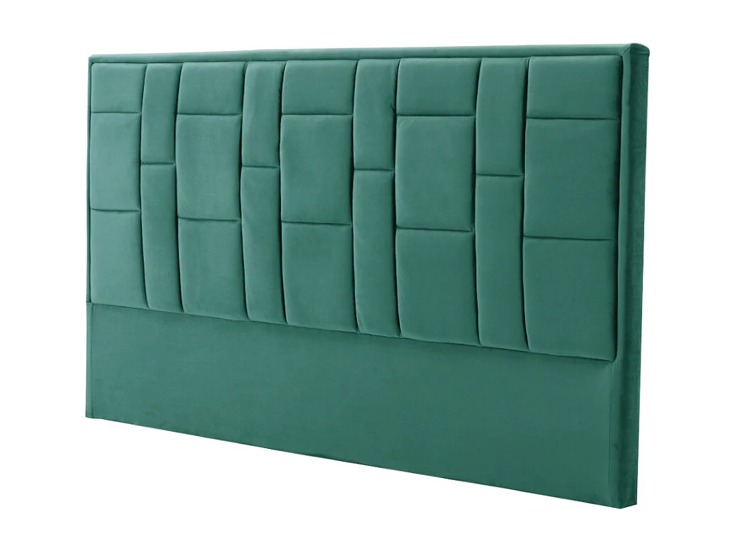 Tête de lit 180 cm - Velours - Vert - HERMINE