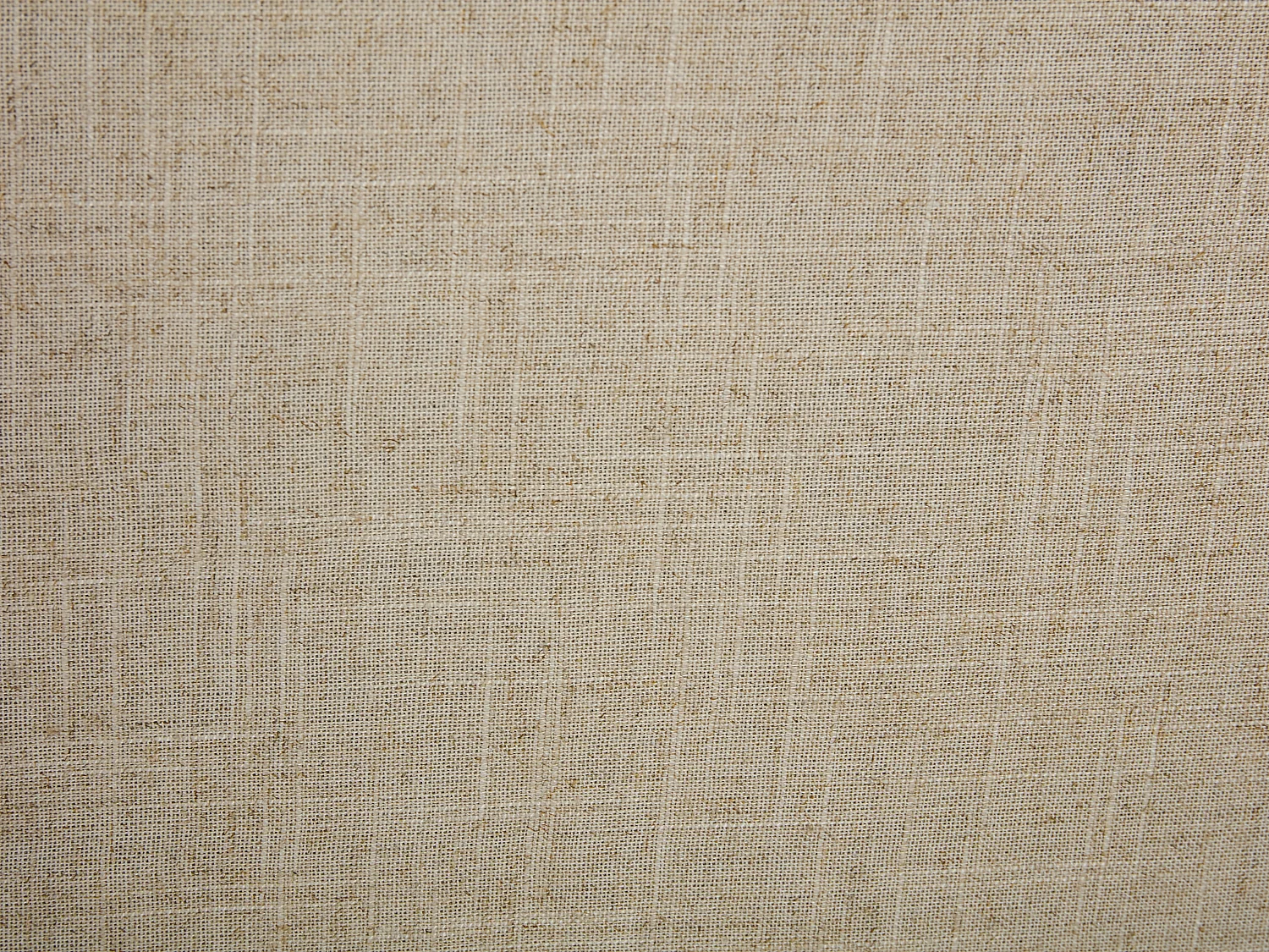 Tête de lit déhoussable 190 cm - Coton et lin - Beige - TAHIME