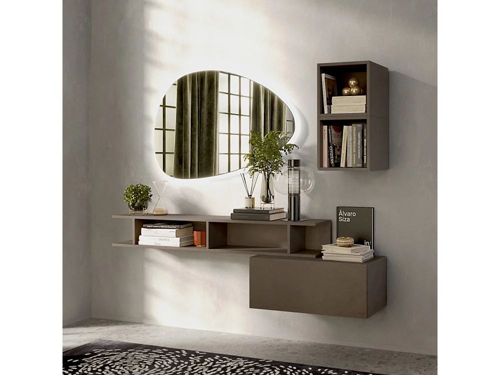 Mobile per ingresso sospeso 150x160 cm bronzo IL7