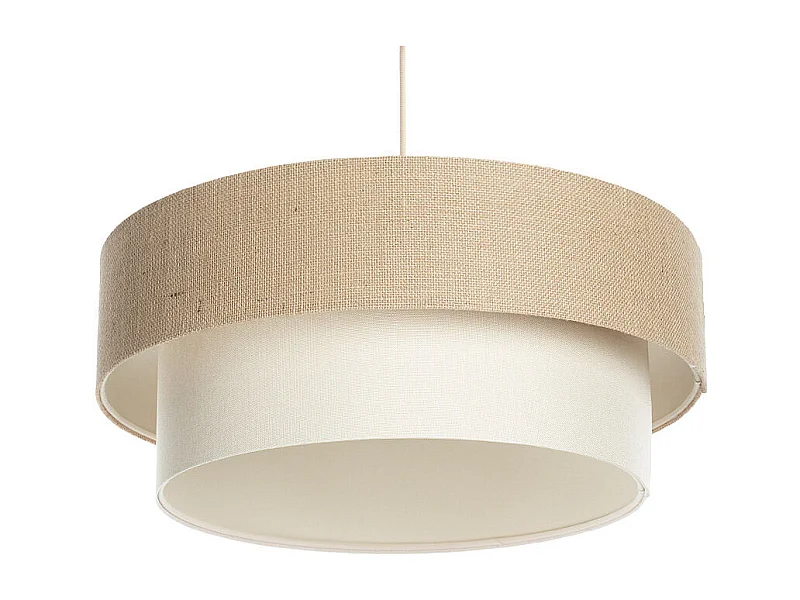 Hängeleuchte Duo Boho Beige Ø50cm