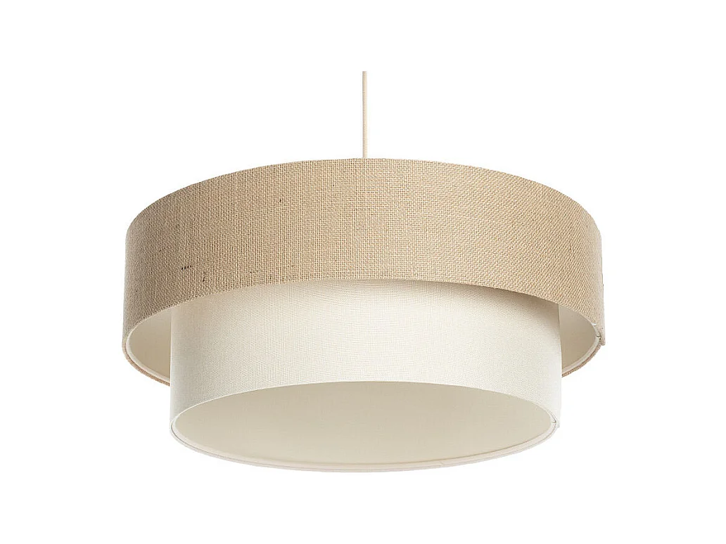 Suspension Duo Boho Beige Ø50cm