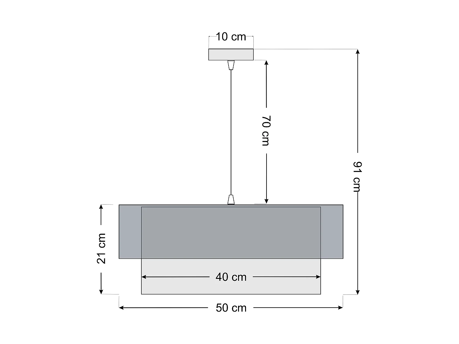 Suspension Duo Boho Beige Ø50cm