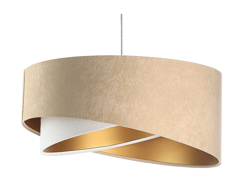 Suspension Galaxy Velour 50 cm Beige