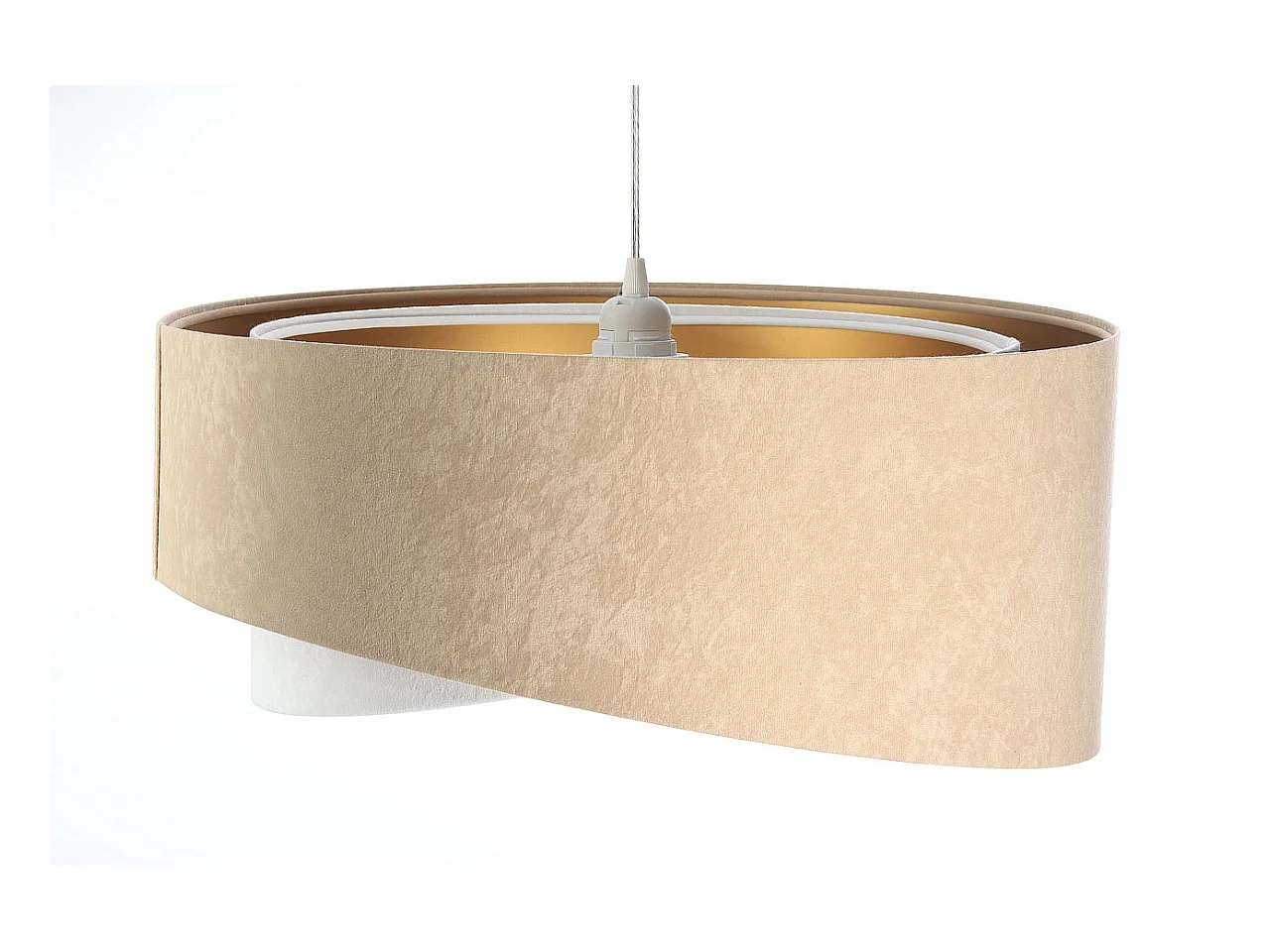 Hängeleuchte Galaxy Velour 50 cm Beige