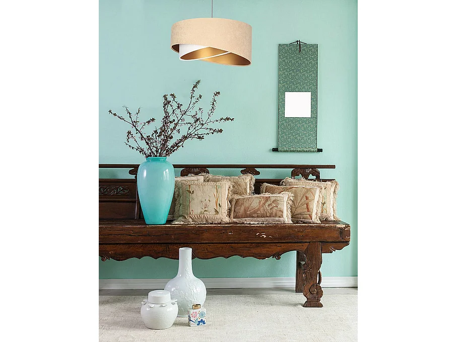 Hängeleuchte Galaxy Velour 50 cm Beige