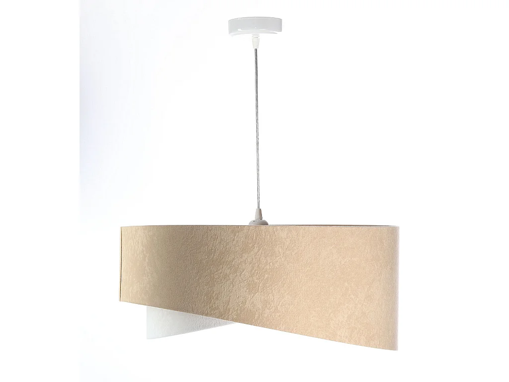 Suspension Galaxy Velour 50 cm Beige