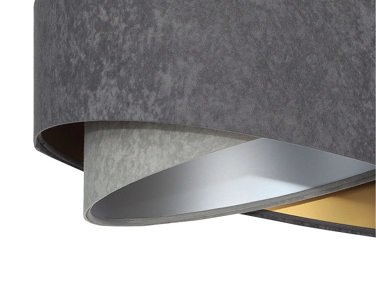 Suspension Galaxy Velour 50 cm Gris